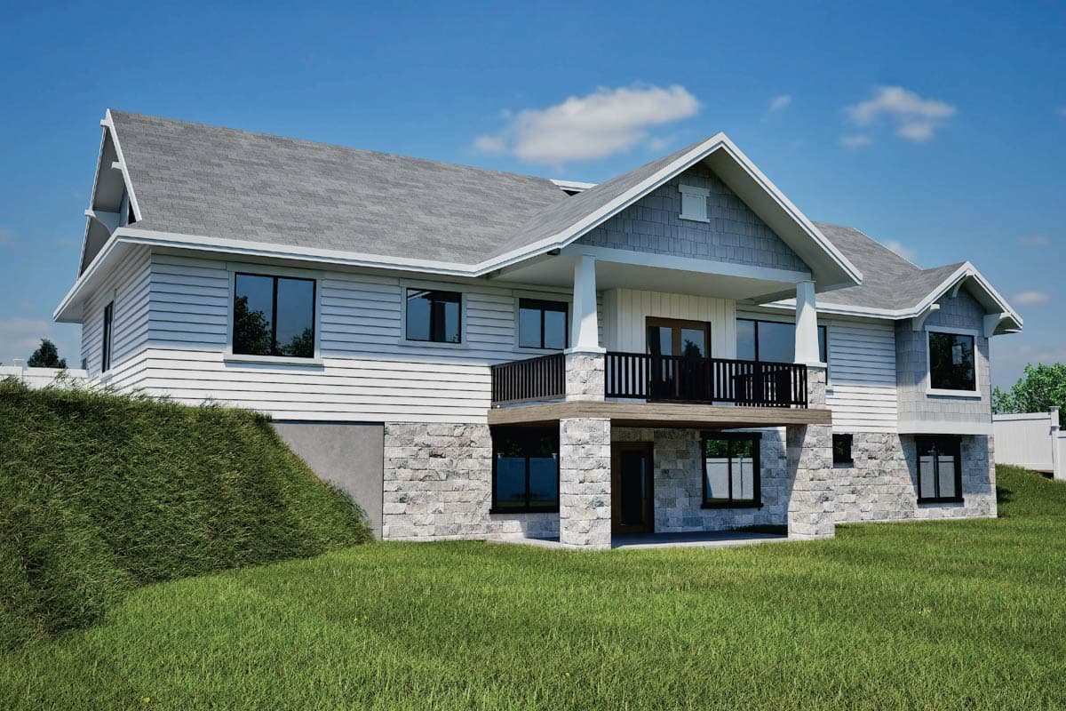 Plan 290029IY: Arts and Crafts Bungalow with Optional Lower Level - Image #7 - Craftsman, Northwest