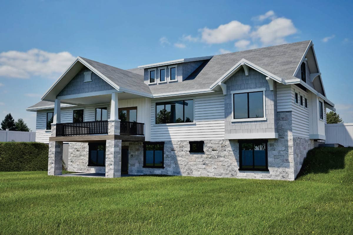 Plan 290029IY: Arts and Crafts Bungalow with Optional Lower Level - Image #8 - Craftsman, Northwest