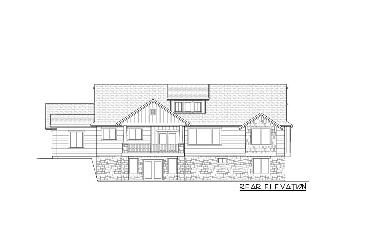 Plan 290029IY: Arts and Crafts Bungalow with Optional Lower Level - Image #11 - Craftsman, Northwest