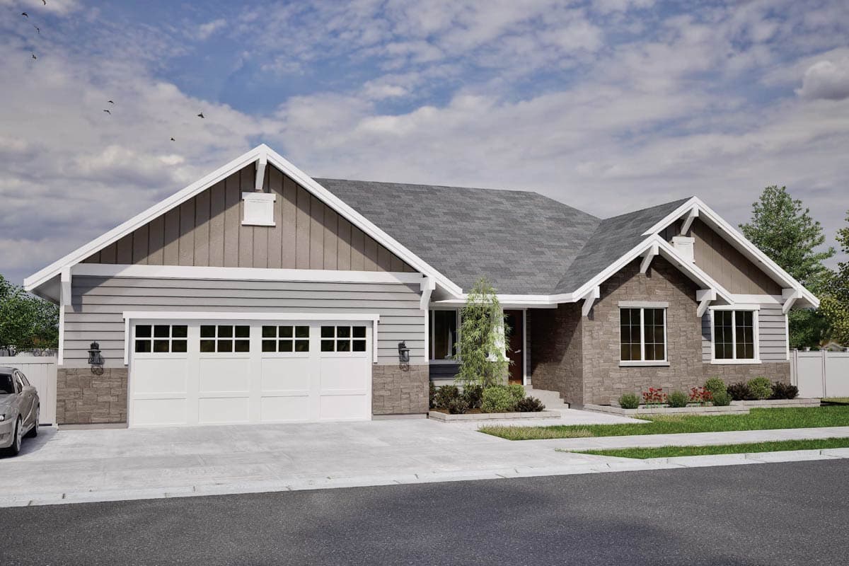 Plan 290040IY: Craftsman House Plan with Optional Lower Level - Image #7 - Craftsman, Northwest, Traditional