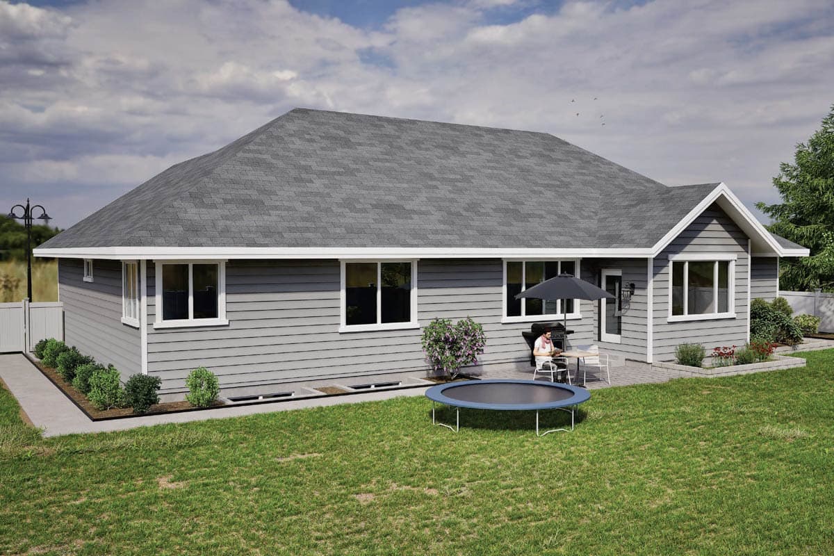 Plan 290040IY: Craftsman House Plan with Optional Lower Level - Image #9 - Craftsman, Northwest, Traditional