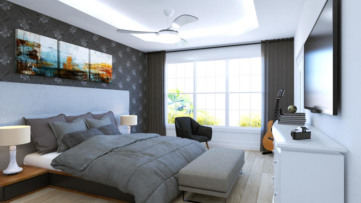 Plan 25635GE: Charming Three-Bed Farmhouse with Optional Bonus Room - Image #11 - Cottage, Country, Farmhouse
