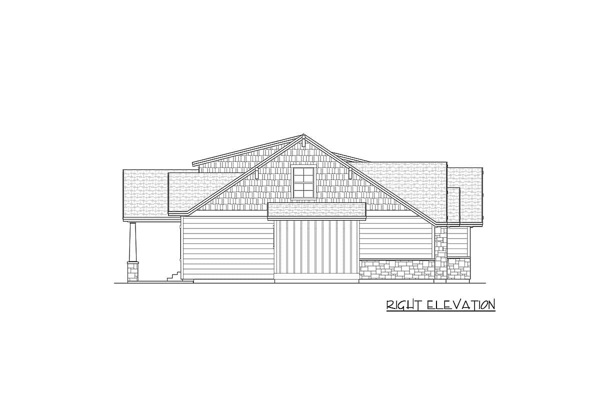 Plan 290045IY: Craftsman House Plan in Three Sizes - Image #5 - Craftsman, Northwest