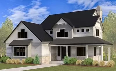 Four Bedroom Craftsman House Plan