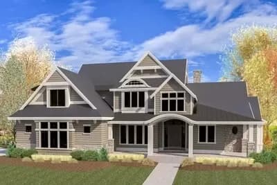 Well-Designed Craftsman House Plan