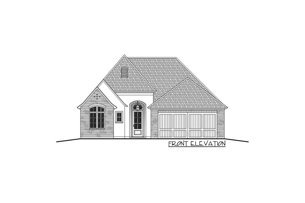 Plan 860000MCD: Petite Southern Beauty - Image #8 - Acadian, French Country, Louisiana-Style, New American, Southern, Transitional