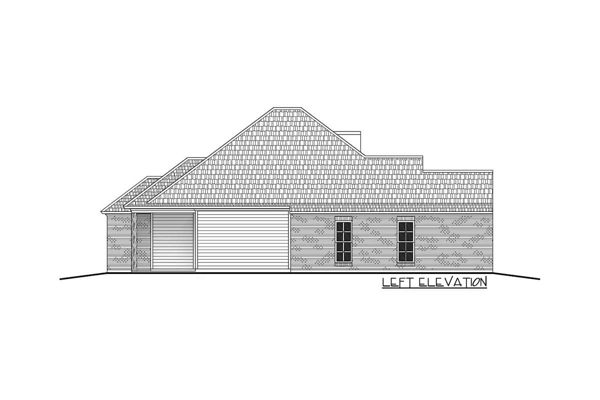 Plan 860000MCD: Petite Southern Beauty - Image #9 - Acadian, French Country, Louisiana-Style, New American, Southern, Transitional