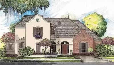 Graceful Southern House Plan