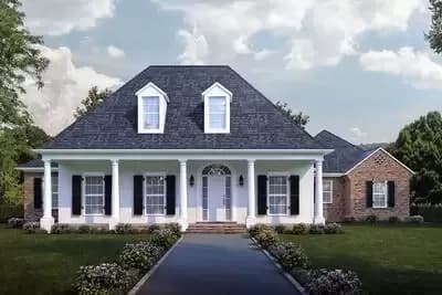 Acadian House Plan With Great Outdoor Living Spaces