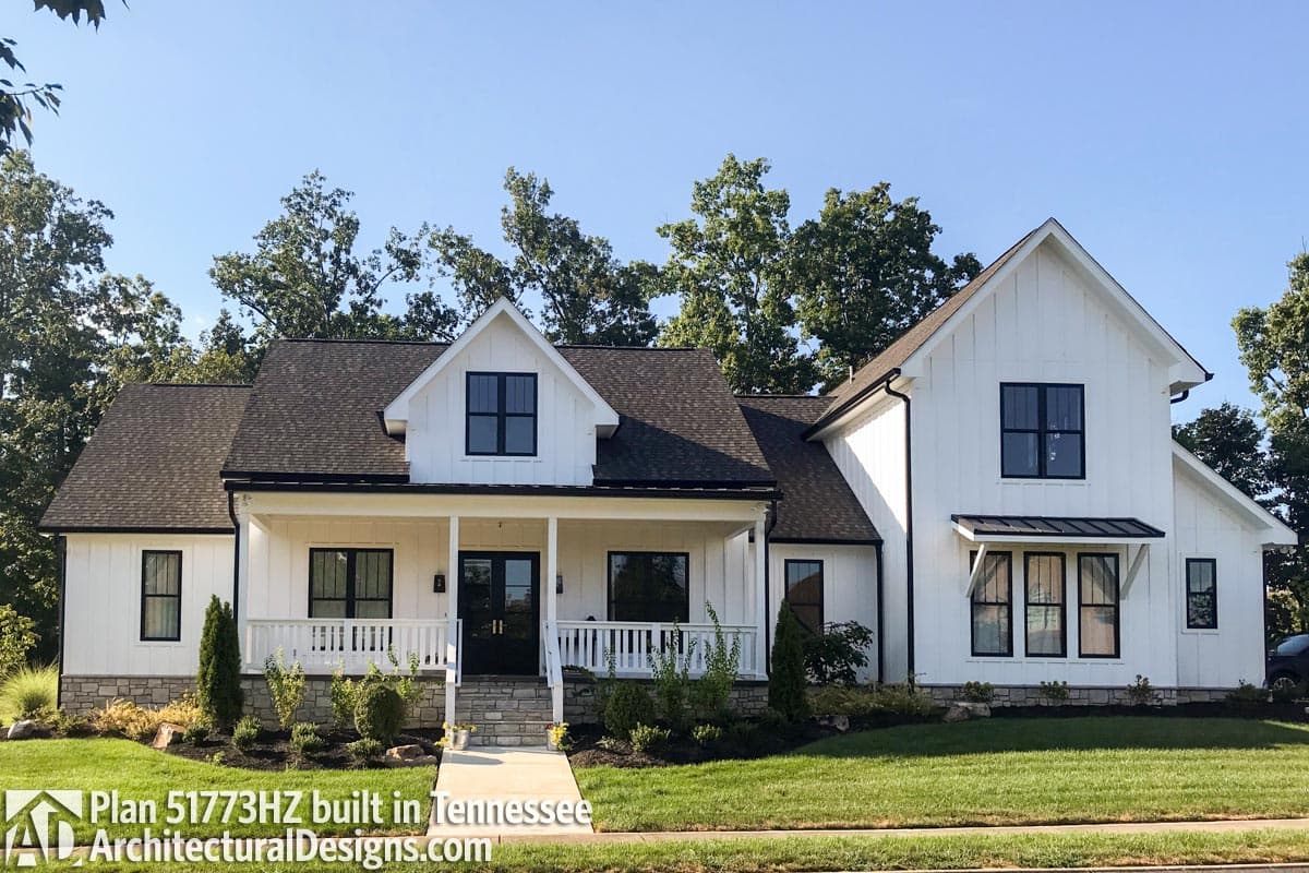 build gallery item - House Plan 51773HZ comes to life in Tennessee