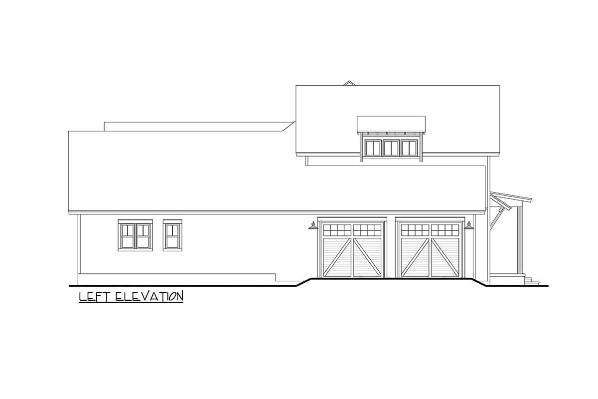 Plan 51773HZ: 4-Bed Modern Farmhouse with Bonus Over Garage - 2742 Sq Ft - Image #41 - Country, Modern Farmhouse, New American, Traditional