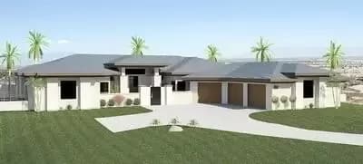 Contemporary Ranch House Plan