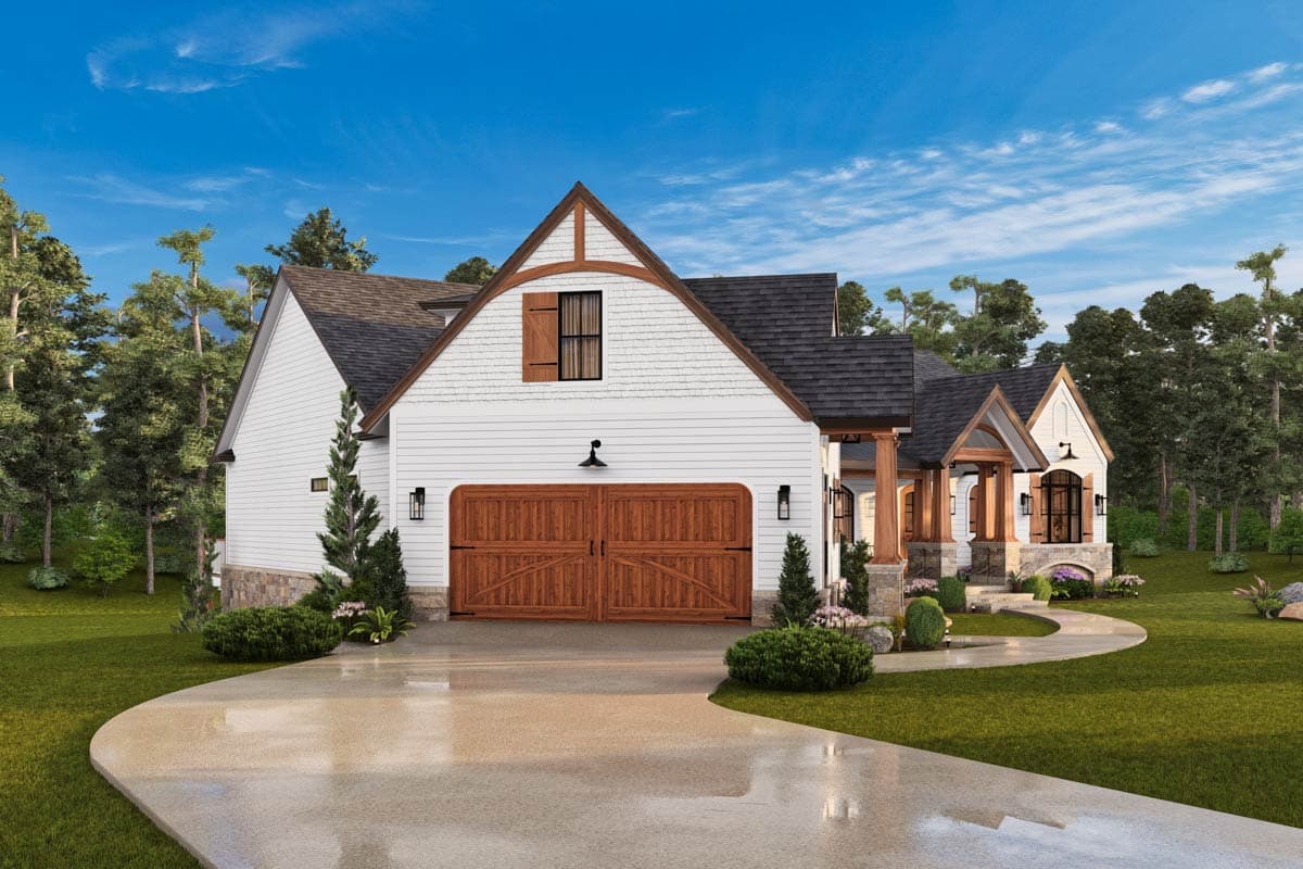 Plan 12311JL: Rugged Craftsman House Plan with Expansion Possibilities - 2764 Sq Ft - Image #8 - Craftsman, Mountain, Rustic