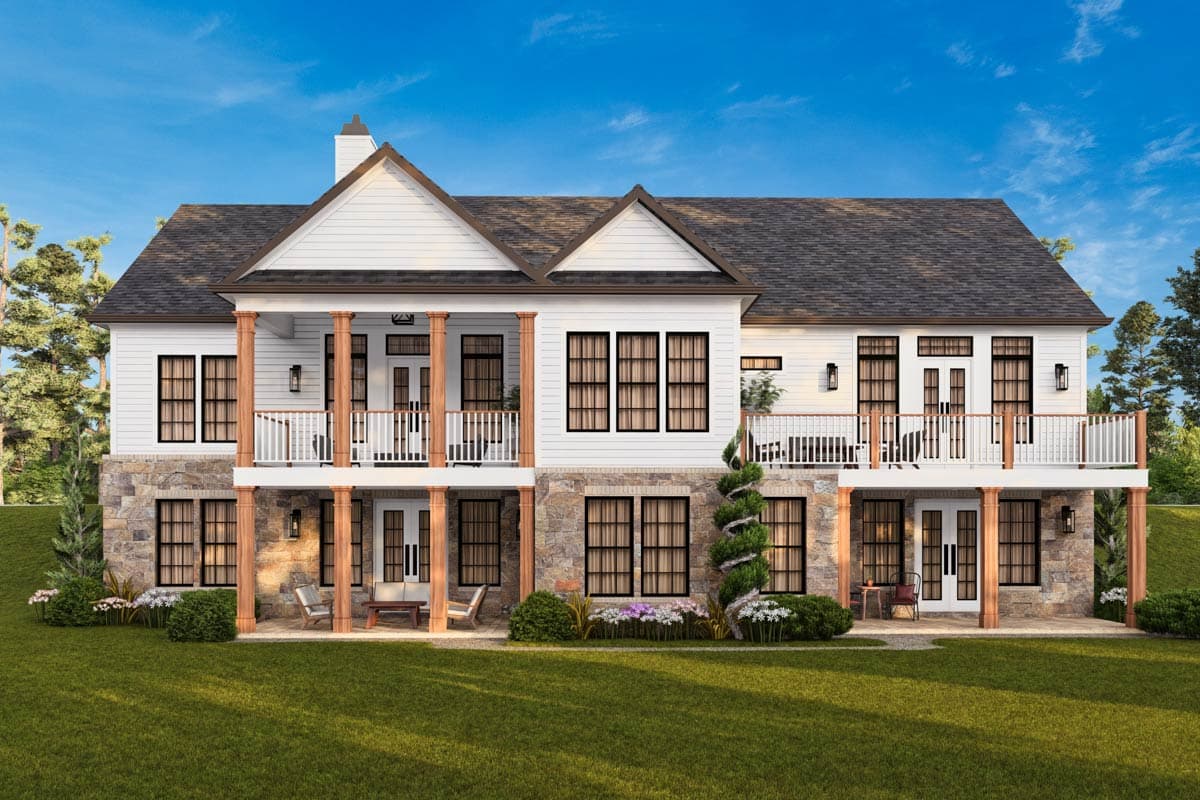 Plan 12311JL: Rugged Craftsman House Plan with Expansion Possibilities - 2764 Sq Ft - Image #7 - Craftsman, Mountain, Rustic