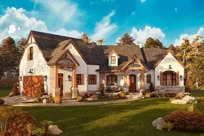 Rugged Craftsman House Plan with Expansion Possibilities - 2764 Sq Ft