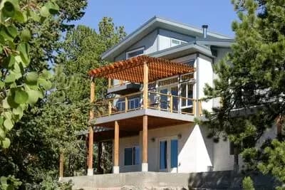 Passive Solar House Plan Designed To Catch The Views