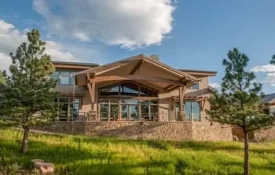 Energy Efficient Contemporary Mountain Home Plan