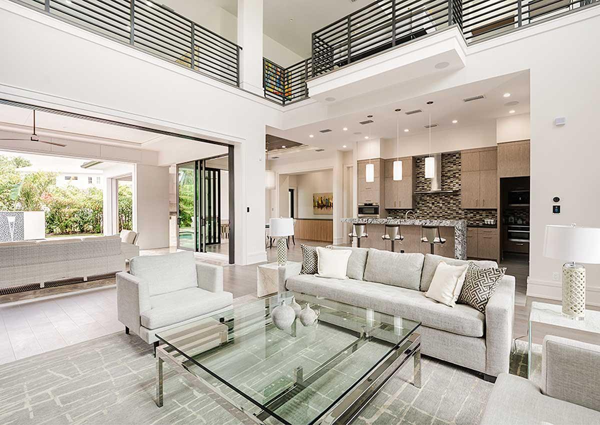 Plan 86058BW: Coastal Contemporary Home Plan with Outdoor Living - 4350 Sq Ft - Image #8 - Coastal Contemporary, Contemporary, Florida-Style, Modern