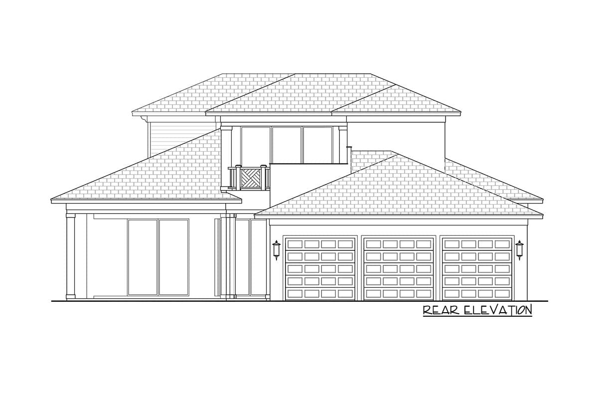 Plan 86059BW: Bold and Beautiful with Second Floor Balconies - Image #14 - Coastal, Florida-Style, Southern