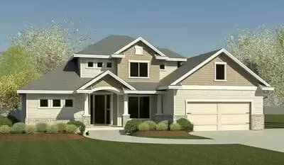 Vaulted Bonus Room Included