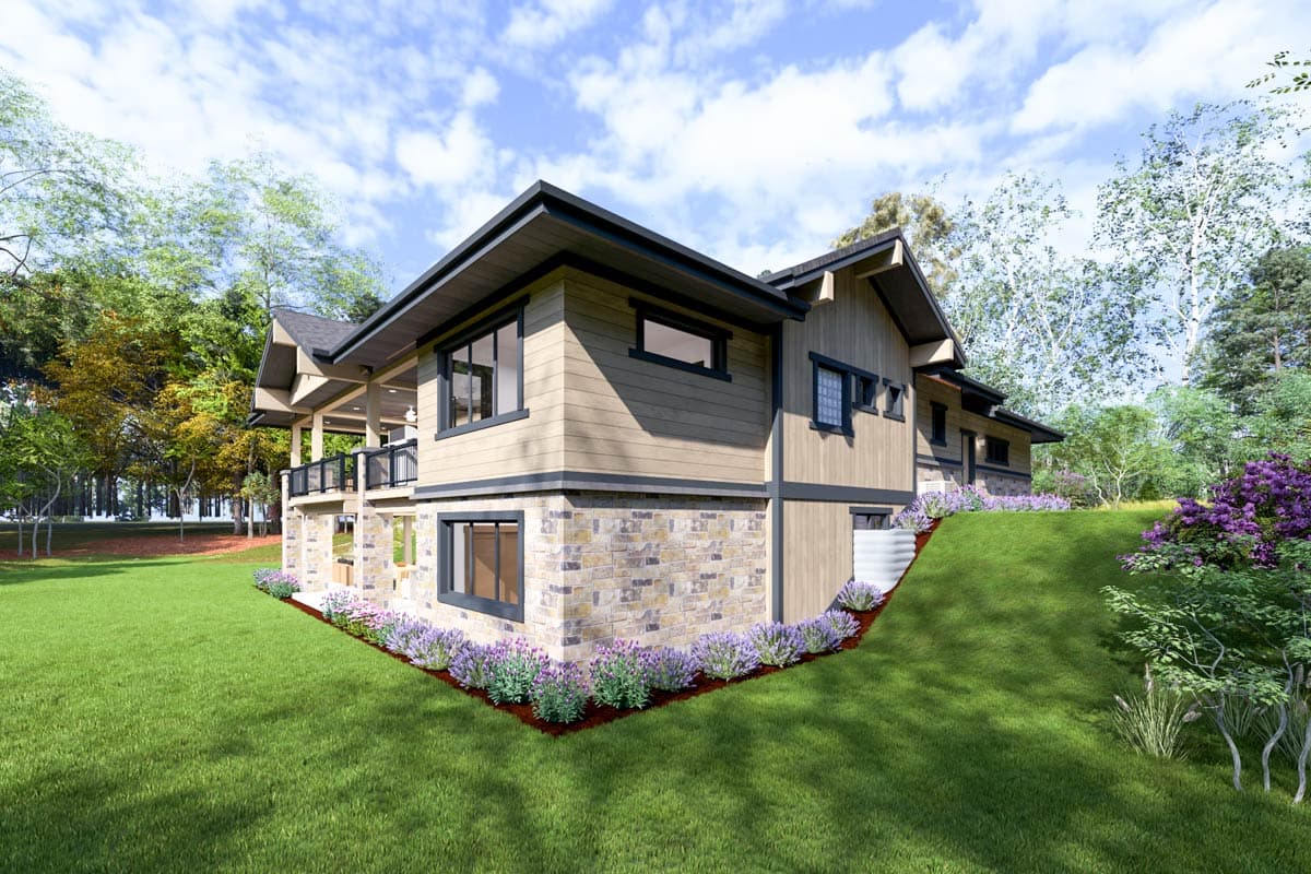 Plan 64457SC: Rugged Craftsman With Drop-Dead Gorgeous Views In Back - Image #11 - Craftsman, Modern Farmhouse, Mountain, Northwest, Rustic