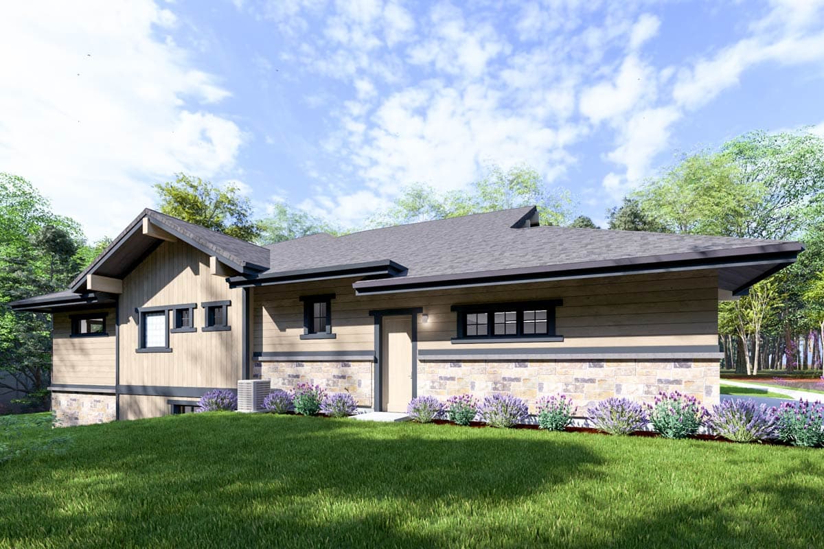 Plan 64457SC: Rugged Craftsman With Drop-Dead Gorgeous Views In Back - Image #12 - Craftsman, Modern Farmhouse, Mountain, Northwest, Rustic