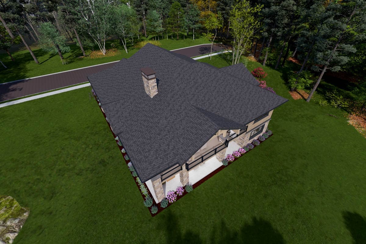 Plan 64457SC: Rugged Craftsman With Drop-Dead Gorgeous Views In Back - Image #14 - Craftsman, Modern Farmhouse, Mountain, Northwest, Rustic