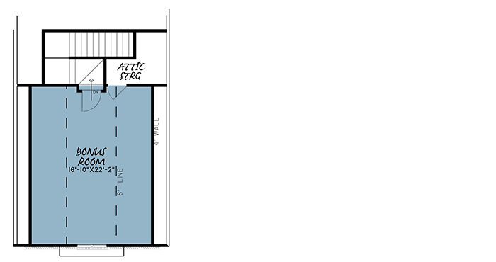 Plan 70565MK: Elegant 2538 Sq Ft French Country House Plan with Bonus Room - Floor Plan - Bonus Level - European, French Country, Traditional