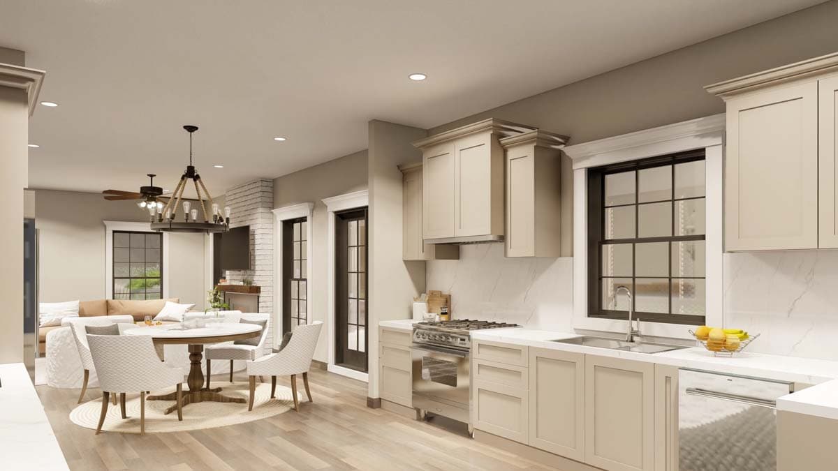 Plan 70568MK: Two-Story House Plan With Large Front Porch - Image #8 - Country, Farmhouse, Low Country, Southern, Traditional