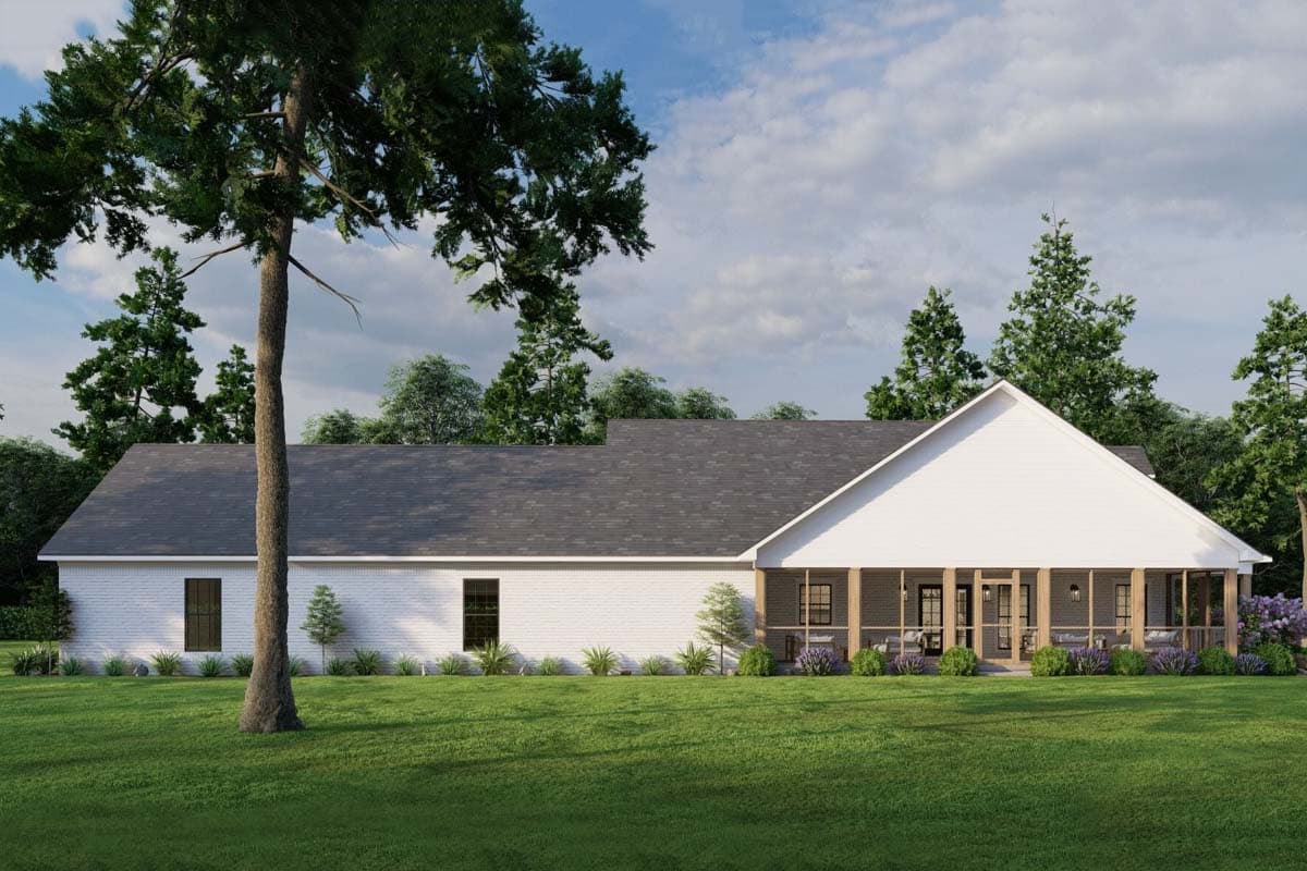 Plan 70568MK: Two-Story House Plan With Large Front Porch - Image #12 - Country, Farmhouse, Low Country, Southern, Traditional