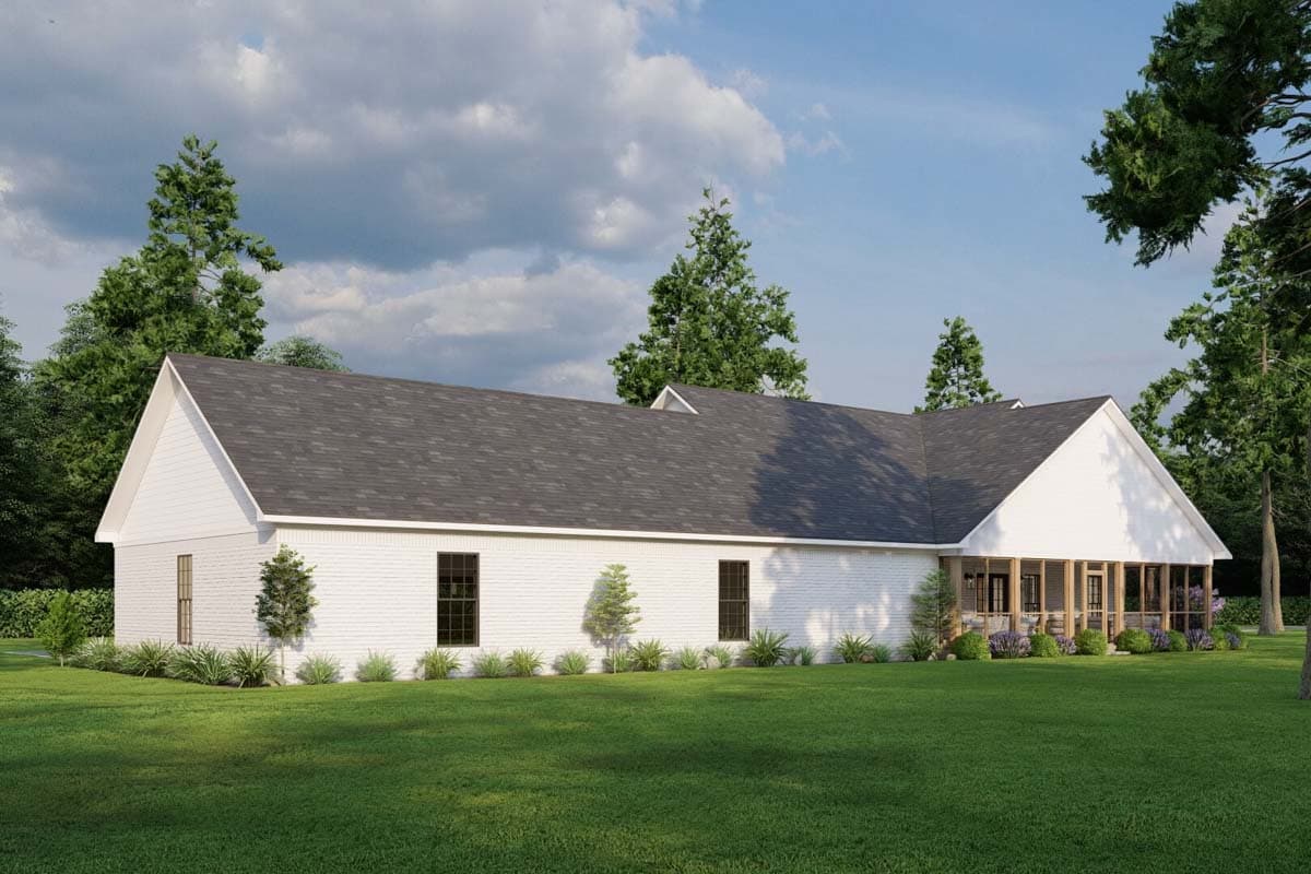 Plan 70568MK: Two-Story House Plan With Large Front Porch - Image #14 - Country, Farmhouse, Low Country, Southern, Traditional