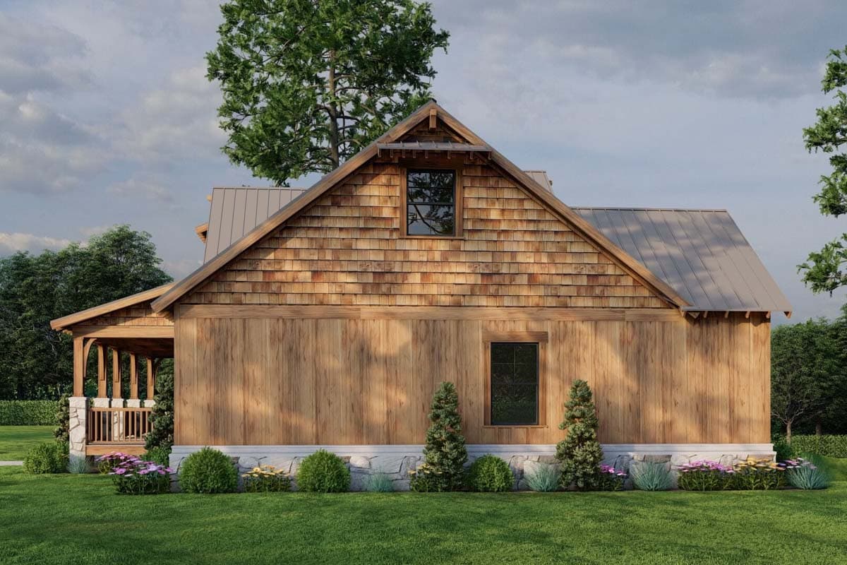 Plan 60701ND: Rustic 2-Bed Home Plan with Walkout Basement - 1766 Sq Ft - Image #17 - Cottage, Country, Mountain, Rustic, Southern, Vacation