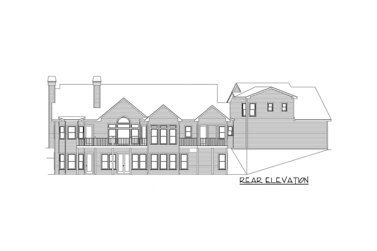 Plan 29891RL: Country Craftsman With Studio Apartment Above Angled Garage - Image #22 - Country, Craftsman, Mountain, Ranch
