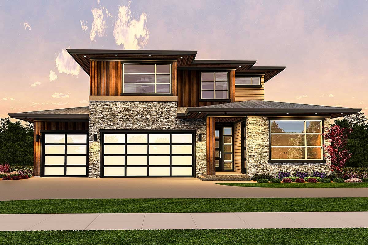 Plan 85223MS: Modern House Plan With Finished Lower Level - Image #50 - Modern, Northwest, Prairie