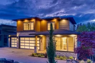 Modern House Plan With Finished Lower Level