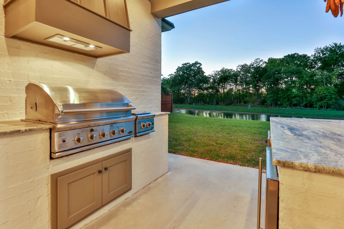 Plan 860016MCD: Southern Beauty With Outdoor Kitchen And Fireplace On Covered Rear Porch - Image #23 - Acadian, Coastal, European, Florida-Style, Louisiana-Style, Southern, Transitional