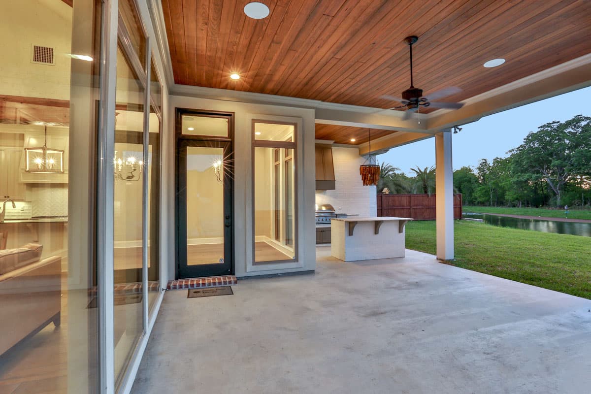 Plan 860016MCD: Southern Beauty With Outdoor Kitchen And Fireplace On Covered Rear Porch - Image #22 - Acadian, Coastal, European, Florida-Style, Louisiana-Style, Southern, Transitional