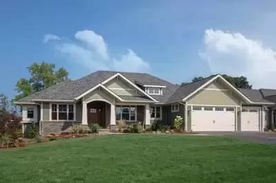 Exclusive Craftsman Rambler with Sunny Morning Room