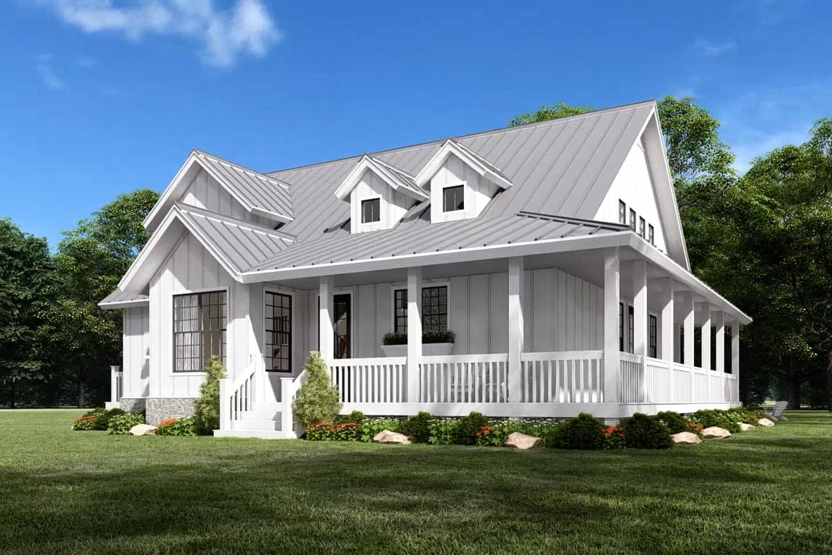 Plan 68505VR: Expanded 3-Bed Modern Farmhouse House Plan - 2095 Sq Ft - Image #20 - Country, Craftsman, Farmhouse, Mountain, Rustic