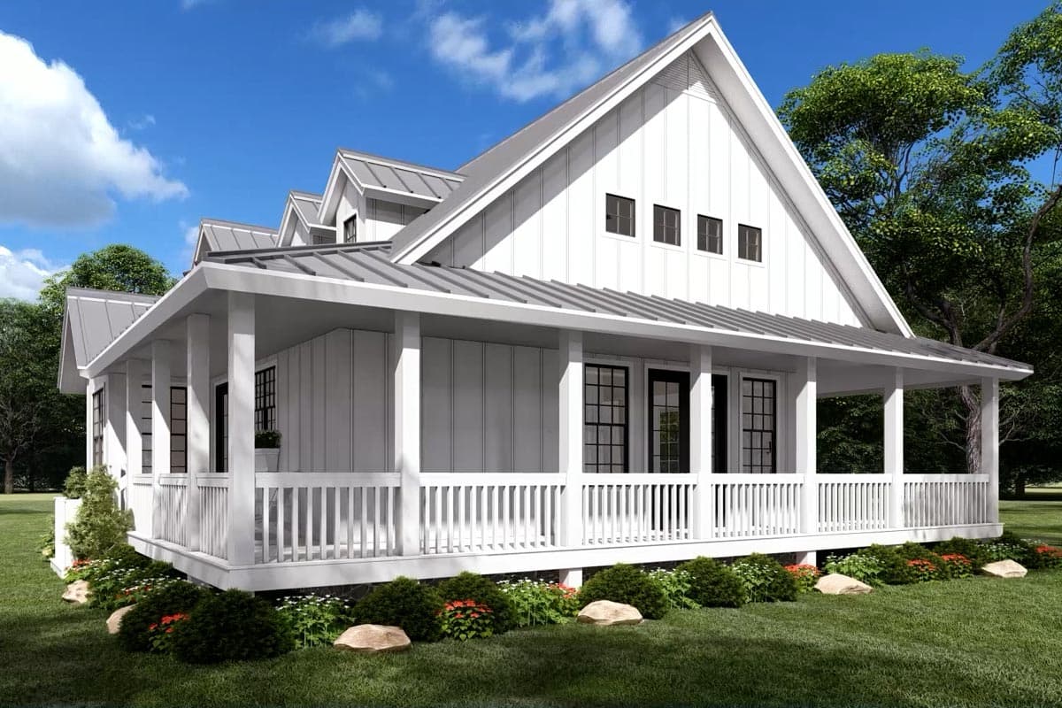 Plan 68505VR: Expanded 3-Bed Modern Farmhouse House Plan - 2095 Sq Ft - Image #22 - Country, Craftsman, Farmhouse, Mountain, Rustic