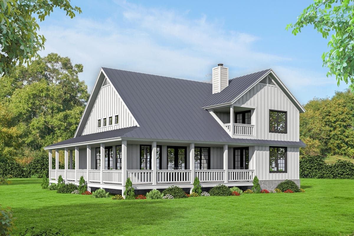 Plan 68505VR: Expanded 3-Bed Modern Farmhouse House Plan - 2095 Sq Ft - Image #24 - Country, Craftsman, Farmhouse, Mountain, Rustic