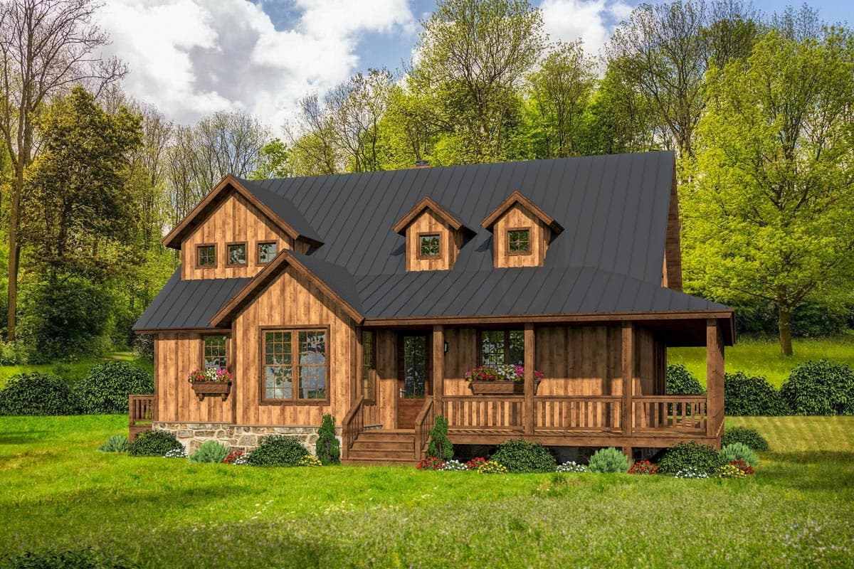 Plan 68505VR: Expanded 3-Bed Modern Farmhouse House Plan - 2095 Sq Ft - Image #27 - Country, Craftsman, Farmhouse, Mountain, Rustic