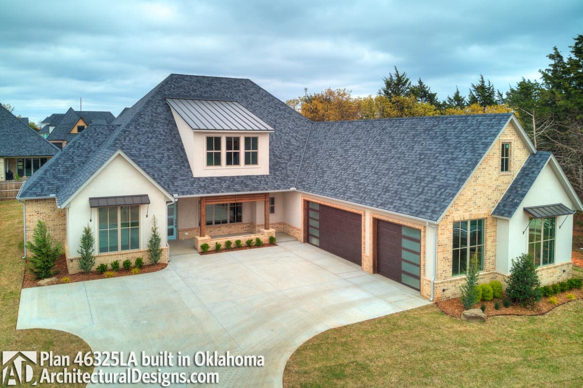 Plan 46325LA: Country Craftsman House Plan With Optional Second Floor - 3237 Sq Ft - Image #5 - Country, Craftsman, Traditional