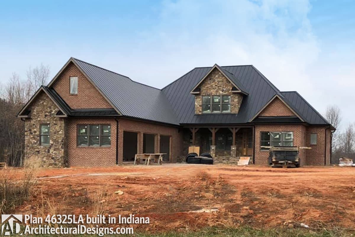 build gallery item - House Plan 46325LA comes to life in Virginia