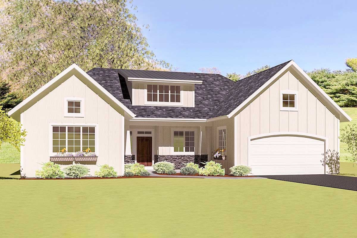 Plan 770005CED: Charming Traditional House Plan - Image #14 - Cape Cod, Farmhouse, New American, Northwest, Traditional