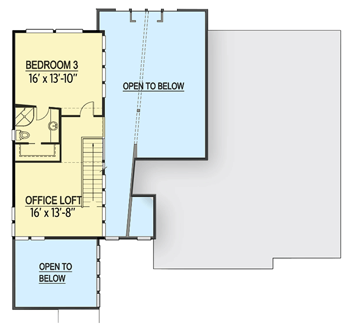 Plan 737000LVL: Ultra-Modern Beauty - Floor Plan - 2nd Floor - Contemporary, Modern
