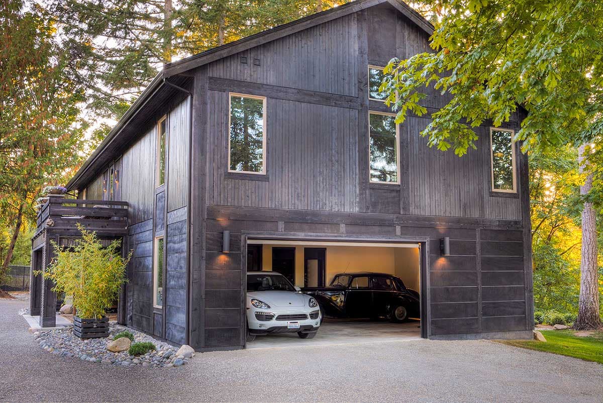 Plan 737002LVL: Modern Barndominium House Plan with Two Bedroom Suites - Image #6 - Barndominium, Country, Mountain, New American, Northwest, Rustic, Vacation