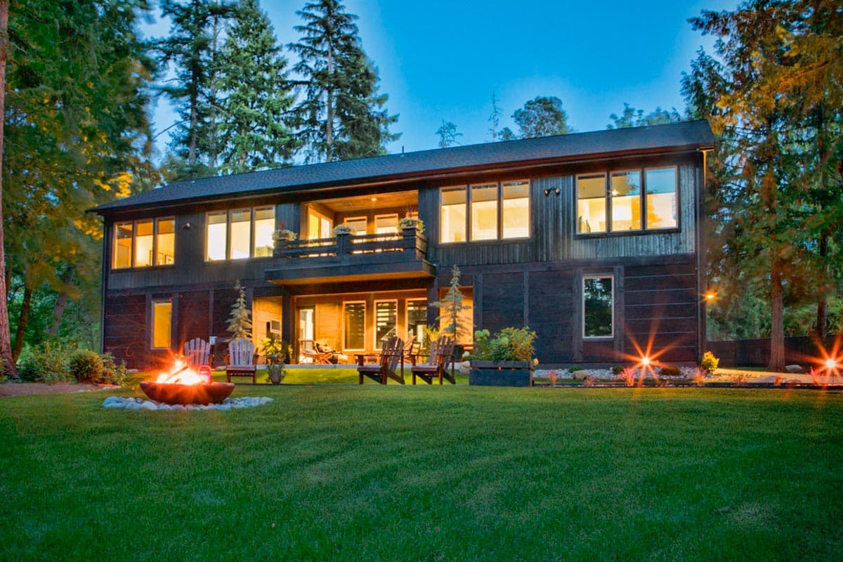 Plan 737002LVL: Modern Barndominium House Plan with Two Bedroom Suites - Image #4 - Barndominium, Country, Mountain, New American, Northwest, Rustic, Vacation