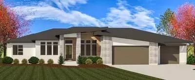 Unique Prairie Style Ranch