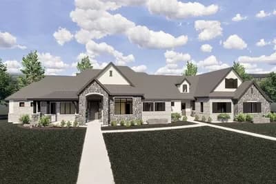 Unique Multi-Generation House Plan